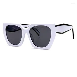 Sunglasses 2023 Hexagonal Female Fashion Big Square Cat's Eye Irregular Beach Sun Protection Outdoor Glasses