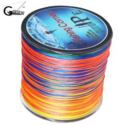 Braid Line Braided fishing line 500m 4Strands Multi Colour Super Strong Japan Multifilament PE braid line 10 20 30 40 60 80 100LB 231201