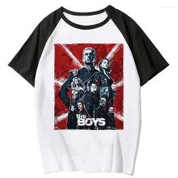 Women's T-Shirt Women's T Shirts The Boys Tv Show Shirt Women Couple Clothes Casual Graphic Tees 2023 Korea Crop Top Ulzzang