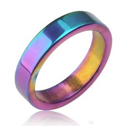 Smart Rings Magnetic Ring Mticolor Couple Jewellery Men And Women Finger Code Drop Delivery Dhrxs Otk9B