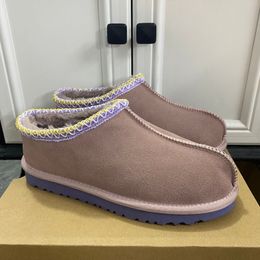 Australia Stivali Designer Donna Tasman Snow Winter Stivali di pelle di pecora Tazz Platform Pelliccia soffici Pantofole Donna Classic Ultra Mini Stivaletti alla caviglia in lana scamosciata taglia 36-43