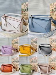 Cute Mini Crossbody Shoulder Bag For Girls - Stitched Calfskin Leather Handbag