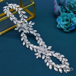 Headpieces DZ002 Crystal Bridal Tiara Wedding Headbands Bride Headpiece Women Hair Ornaments Jewellery Accessories Engagement Headwear