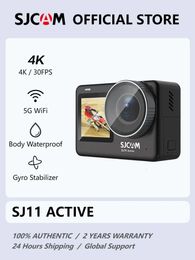 Sports Action Video Cameras SJCAM Flagship SJ11 Active Camera 4K 2 33" Touch Screen Waterproof 5G WiFi HDR action cam camera sport 231130