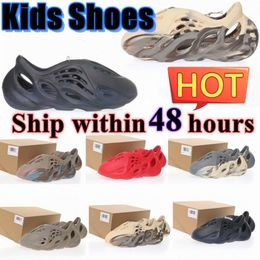 kids shoes foam Runner toddler slipper Sandals boys girls running shoe Slides EVA black red trainers kid shoe children I1ME#