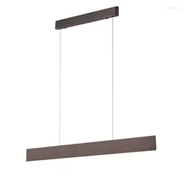 Candle Holders COMELY Contemporary Industrial Pendant Lamp 1200mm Long Linear Aluminum Chandelier Kitchen Island LED Light