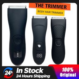 Epilator Men's Groyne Hair Trimmer Ball Groomer Body Trimmer for Men Waterproof Wet/Dry Clippers Ultimate Male Hygiene Razor Depilador 231130