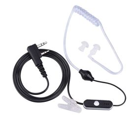 Talkie Earphone Universal 2 pin Headset Earpiece for K Head Walkie Talkie Radio PTT Talkie Earpiece