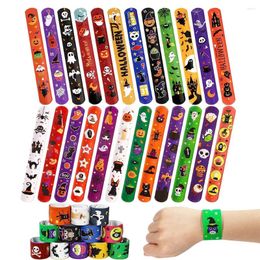 Party Favor 10/20/30/50/100pcs Halloween Christmas Pattern Wristband Decor Toys Kids Birthday Gifts Pinata Filler YearParty Favors