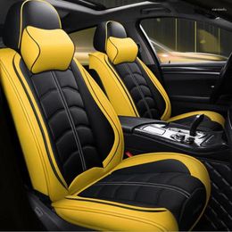 Car Seat Covers Leather Cover For Solaris Tucson Accent Creta Getz Coupe Grand I10 I20 I30 I40 Ix35 Ionia Kona Santa Fe