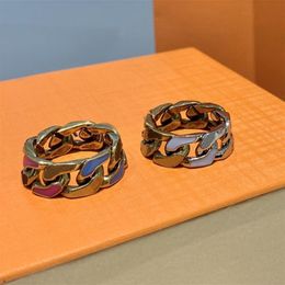Dropship Fashion Newest Classic Candy Colour Metal Cluster Rings with Side Stones Size Ring 2Colors In Gift Retail Box309f