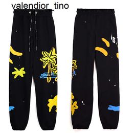 New Black trousers pa pants joggers designer pants men designer sweatpants Coconut tree print loose casual sweat mens womens pants