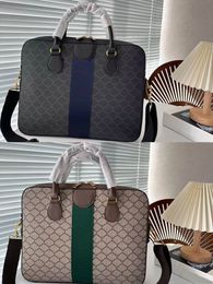 Top quality Designer bag wholesale price men's briefcase designer luxury style handbag classic fashion wallet laptop bag official document bag.