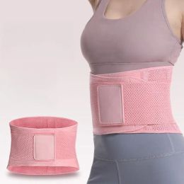Thin Breathable Lumbar Support Belt Adjustable Lower Back Brace for Women Men Gym Lifting Crossfit Waist Support Trainer Belt