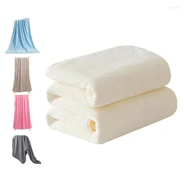 Towel Soft Coral Bath Towels Solid Color Absorbent Quick Dry Shower Lightweight For Bathroom Beach Travel Tower