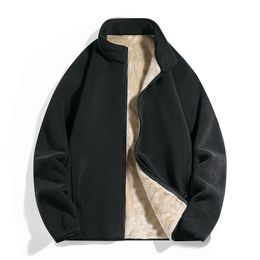 Fleece Jacket Mens Warm Coats Tops Designer Classic Outerwear OvercoatOutdoor Casual SoftShell Sportswear coats Black Grey M L XL XXL XXXL