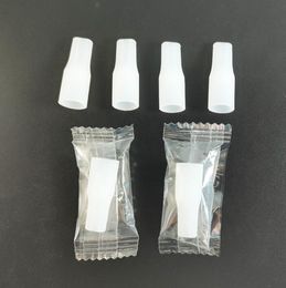 Silicone Flat Mouthpiece Cover Rubber Drip Tip Silicon Disposable Test Tips Tester Cap 9mm Diameter for Ploom Tech IQOS