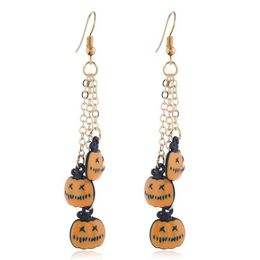 Stud Giraffe Halloween Pumpkin Earrings Gift Mouth Earring For Women Party Jewlery327w