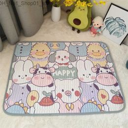 Changing Pads Covers Reusable Baby Changing Mats Cover 50X70cm Baby Diaper Mattress Diaper for Newborn Cotton Waterproof Changing Pats Floor Play Mat Q231202