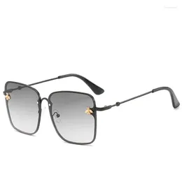 Sunglasses 2023 Fashion European And American Trend Street Po Large Frame