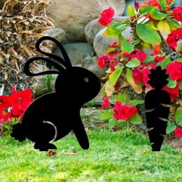 Garden Decorations Decoration Carrot Easter Ornaments Sign Outdoor Ground Home Decor