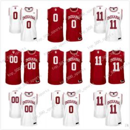 Custom Indiana Hoosiers Red White Personalised Ed Name Any Number 4 Victor Oladipo 11 Thomas Ncaa College Basketball Jersey S3xl