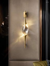 Wall Lamp Creative Golden Lightings Living Room El Corridor Lights Indoor Decorative Romantic Atmosphere