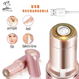 Epilator Epilator Face Hair Removal Lipstick Shaver Electric Eyebrow Trimmer Women's Painless Hair Remover Mini Shaver Epilator for Women 231130