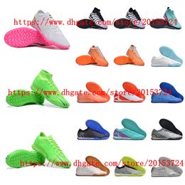 Top Quality Soccer Shoes Mens 15 Academy TF IC Low Cleats Football Boots