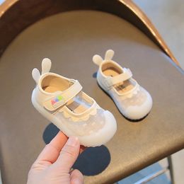 Sneakers Infant Baby Shoes Girl Shoe Toddler Flats Sandals Summer Cute Mesh Princess Shoe Soft Sole Anti Slip Walking Shoe Zapatillas 231201