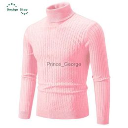 Men's Sweaters Classic Men and Women Turtleneck Sweater Unsex Knitted Warm Pullover Jumper TopsLF231114L2402