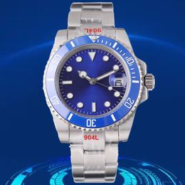 classic vintage watchs blue Bezel Watch fashion designer Watches Automatic aaa wristwatch Mechanical movement 904L 40mm sapphire montre de luxe waterproof relojs