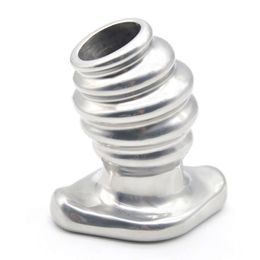 New The Stainless steel 830g Heavy anal plug Sexy toys A336