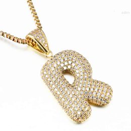 Jasen Fashion Common Use 925 Silver Zirconia Stones Initial Letter Pendant for Men Women