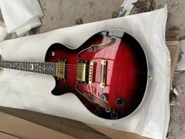 factory custom left hand special electric guitar and the red electric guitar free shipping