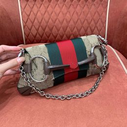 10A mirror shoulder bag designer bag crossbody bag with carrying bag patchwork leather hook zipper high-quality women's half month wallet detachable