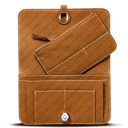 Purse Long Women Wallet Cowhide Leather Bag Men Zipper Clutch card holder Coin Purses3140