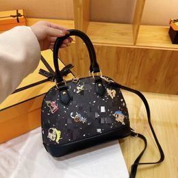 Classic fashion shell bag new all-in-one handbag shoulder bag crossbody bag*27*12*19