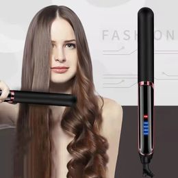 Hair Straighteners Negative Ion Hair Straightener Ceramic Hair Flat Iron 2 In 1 Fast Straight Curling Iron Professional Hair Straightener Curl Iron 231201