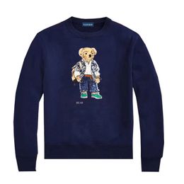 PLEIN BEAR Brand Men's Hoodies & Sweatshirts Warm Thick Sweatshirt Hip-Hop Loose Characteristic Pullover Teddy Bear Luxury Men's Hoodie 9109