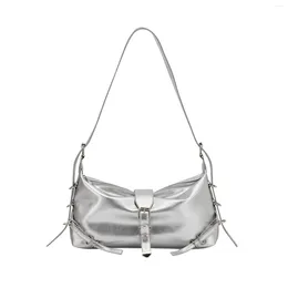 Evening Bags Women PU Shoulder Bag Retro Unique Handbag Crossbody Underarm Purse For Travel Daily