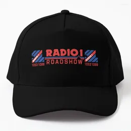 Ball Caps Radio 1 Roadshow Logo Baseball Cap Sunscreen Thermal Visor Trucker Hat Man Luxury For Women 2024 Men's