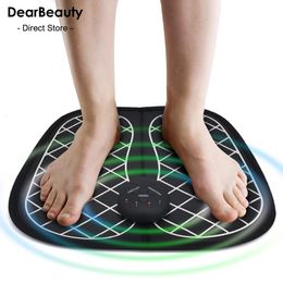 Foot Care Ems Massager Mat Tens Fisioterapia Electric Cushion Blood Circulation Acupunctur Pad Health Relaxation Pain 231202