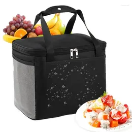 Dinnerware Portable Lunch Bag Ice Pack Box Outdoor Picnic Insulated Student Handbag Insulation