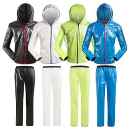 Cycling Jackets Bike Cycling Jacket Sets Men Women Waterproof Windproof Raincoat Reflective Jersey Pants Suit Bicycle Clothing Ropa Ciclismo 231201