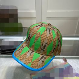 2024SS Designers Mens Baseball Caps Brand Tiger Head Hats bee snake Embroidered bone Men Women Sun Hat Sports mesh Cap #05