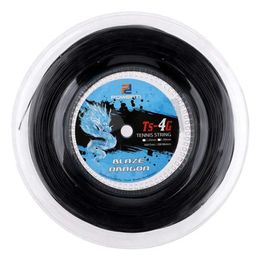 Badminton String YOUZI 1 Reel Powerti 1.30mm/1.25mm Tennis String 4G Polyester Training Racket String 200m Reel Gym Sport Outdoor Black String 231201