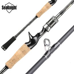 Boat Fishing Rods SeaKnight Brand Falcon Series Lure Fishing Rod 2 Sections Dual-tips Lure Rod 1.98M 2.1M 2.4M Spinning Casting Rod Carbon Fibre 231201