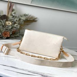 Spring Summer 2021 embossed puffy leather chain bag COUSSIN PM handbag fashion-forward shoulder bags cross-body with the strap top180y