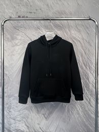 New hoodie pure cotton plus fleece fabric hoodie men and women with the same shoulder version fashion and personality in line with the current trend of all good to wear